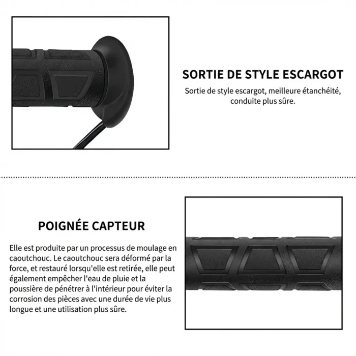 Poignées Chauffantes Mooto Scooter 12v