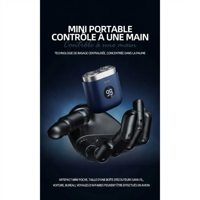 Mini Rasoir électrique de poche pour homme