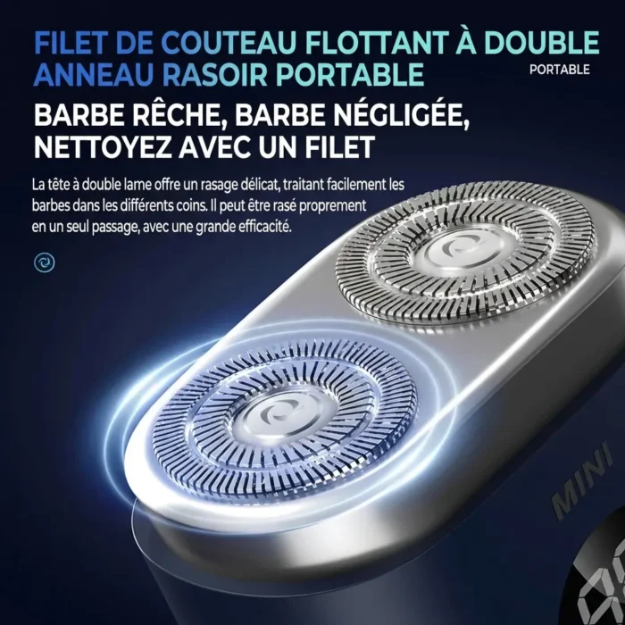 Mini Rasoir électrique de poche pour homme