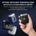 Mini afeitadora eléctrica de bolsillo para hombre - Imagen 6