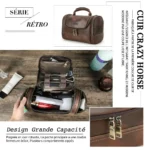 Neceser de piel auténtica - Imagen 3