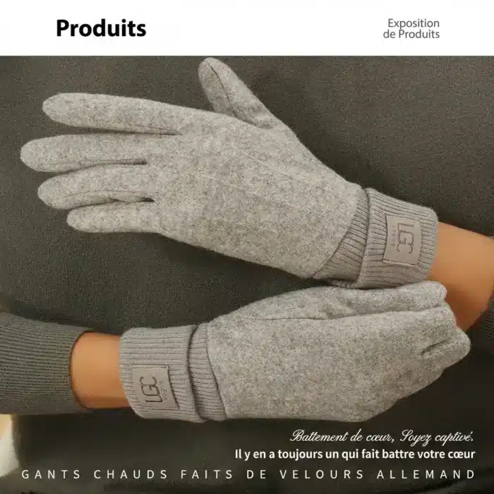 Gants d'hiver en Cachemire chauds