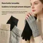 Gants d'hiver en Cachemire chauds