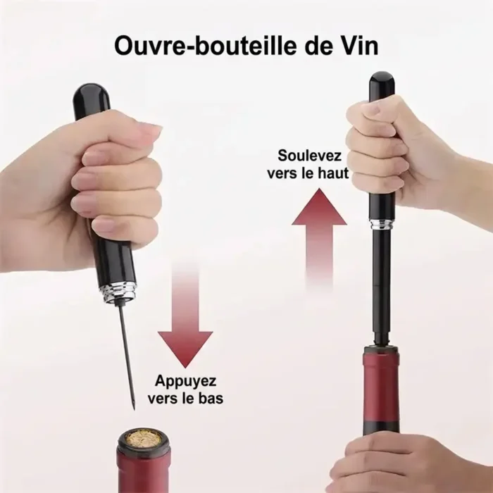 Tire-Bouchon à air comprimé Portable