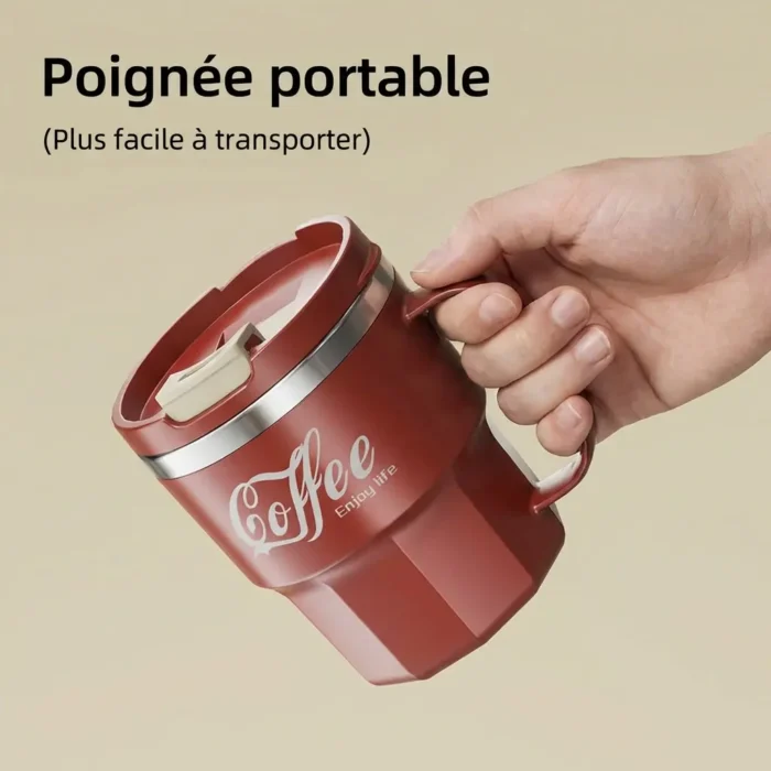 Tasse à Café portable pratique isolante anti-brûlures
