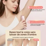 Depiladora eléctrica recargable de doble cabezal para mujeres USB - Imagen 3