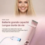 Depiladora eléctrica recargable de doble cabezal para mujeres USB - Imagen 15