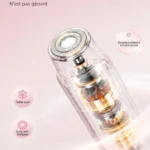 Depiladora eléctrica recargable de doble cabezal para mujeres USB - Imagen 14