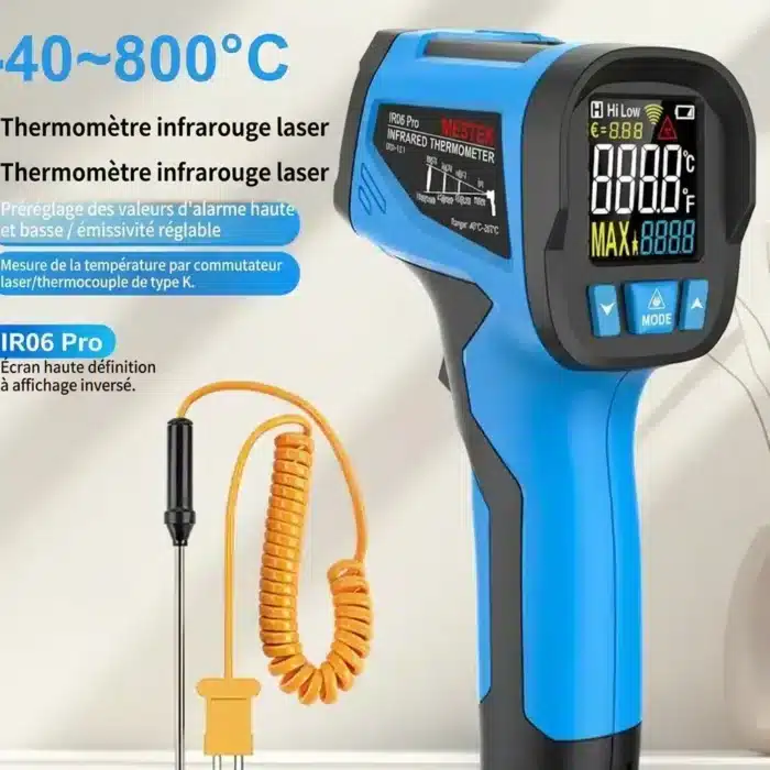Thermomètre Infrarouge numérique Laser
