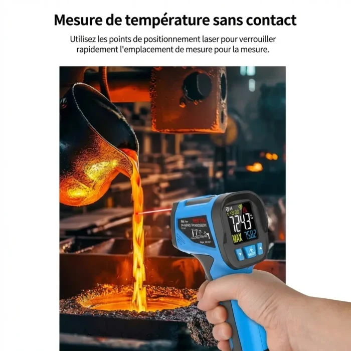 Thermomètre Infrarouge numérique Laser