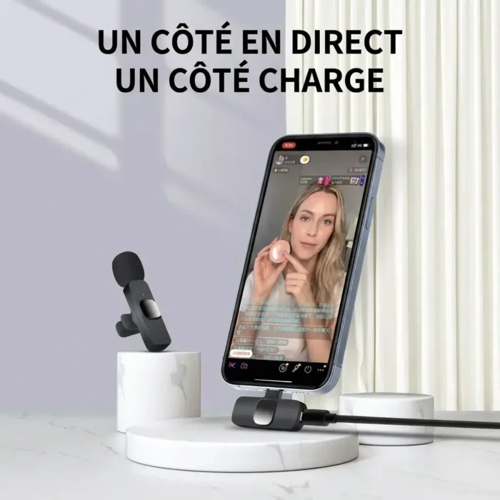 Microphone Lavalier Cravate USB-C