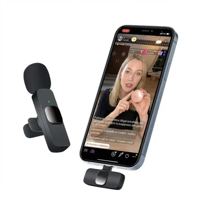Microphone Lavalier Cravate USB-C