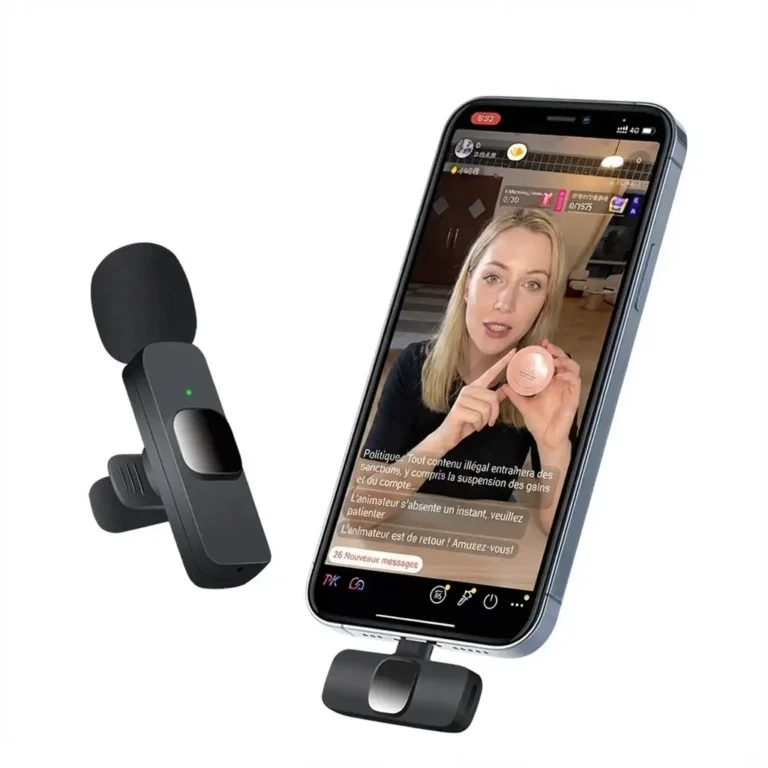 Microphone Lavalier Cravate USB-C