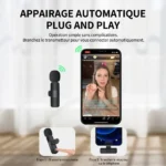 Microphone Lavalier Cravate USB-C