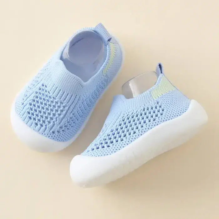 Chaussures respirantes pour bébés antidérapantes sans lacets