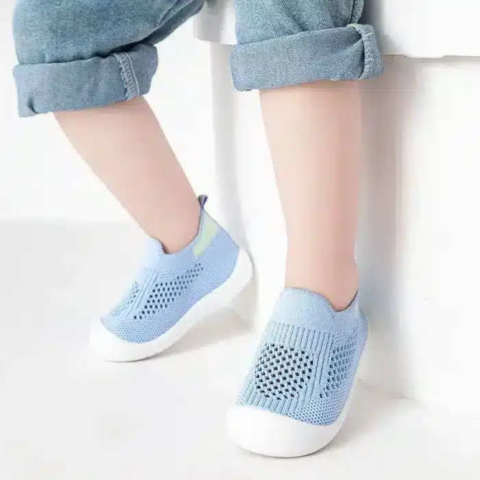 Chaussures respirantes pour bébés antidérapantes sans lacets
