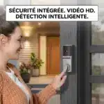 Interphone vidéo intelligent vision nocturne sans fil 2.4G