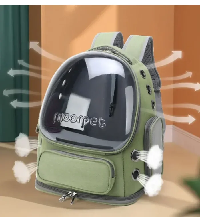 Sac de Transport pour animaux de compagnie respirant - Bulle Transparente
