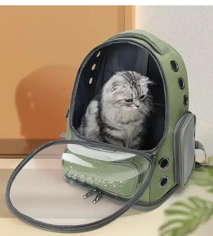 Sac de Transport pour animaux de compagnie respirant - Bulle Transparente
