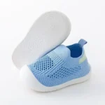Chaussures respirantes pour bébés antidérapantes sans lacets
