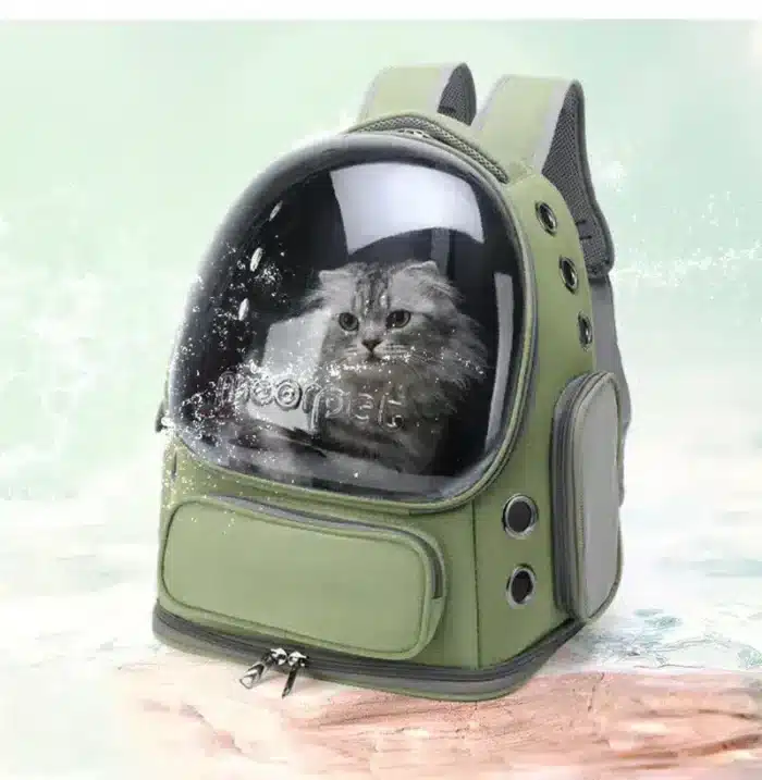 Sac de Transport pour animaux de compagnie respirant - Bulle Transparente