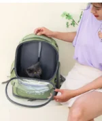 Sac de Transport pour animaux de compagnie respirant - Bulle Transparente