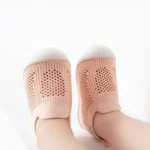 Chaussures respirantes pour bébés antidérapantes sans lacets
