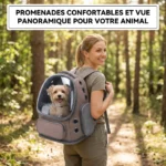 Sac de Transport pour animaux de compagnie respirant - Bulle Transparente