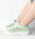 Chaussures respirantes pour bébés antidérapantes sans lacets