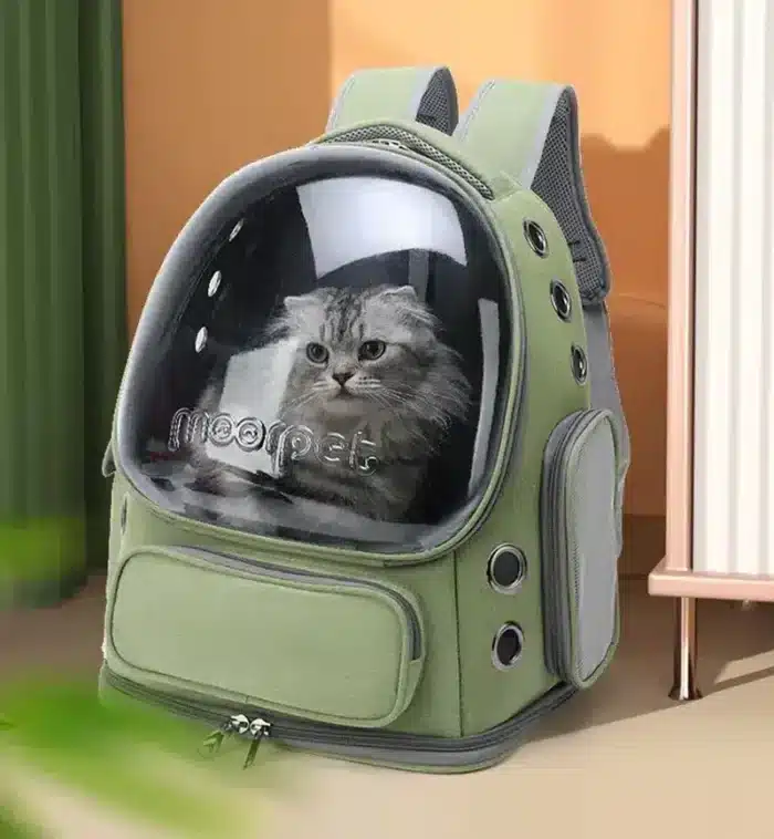 Sac de Transport pour animaux de compagnie respirant - Bulle Transparente