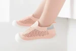 Chaussures respirantes pour bébés antidérapantes sans lacets