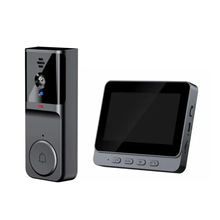 Interphone vidéo intelligent vision nocturne sans fil 2.4G