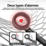 Détecteur de métaux portatif pliable