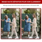 Interphone vidéo intelligent vision nocturne sans fil 2.4G