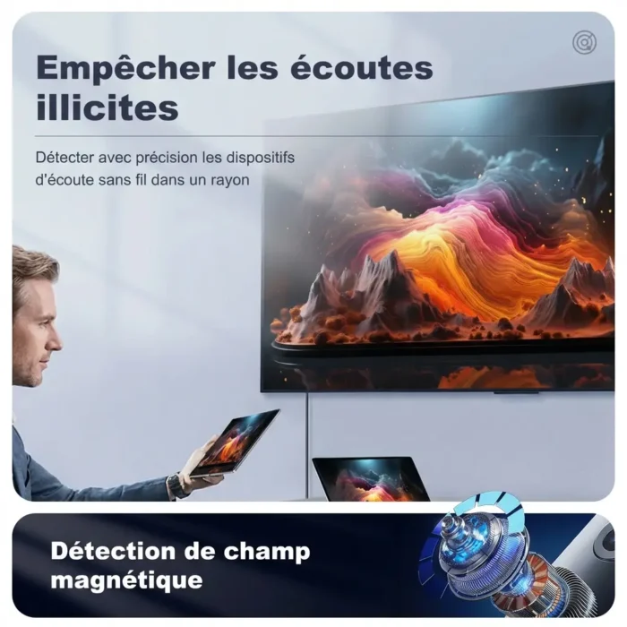 Détecteur de Caméra cachée Anti-Espion