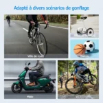 Mini pompe à Air intelligente 120PSI rechargeable USB