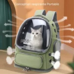 Sac de Transport pour animaux de compagnie respirant - Bulle Transparente