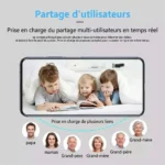 Mini caméra de sécurité Wifi Vision nocturne