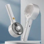 Brosse et peigne de massage et de nettoyage vapeur pour animaux