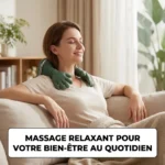Masseur bionique chauffant sans fil pour cou et épaules