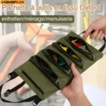 Sac de rangement polyvalent multipoche enroulable