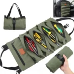 Sac de rangement polyvalent multipoche enroulable