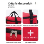 Trousse de premiers secours portable