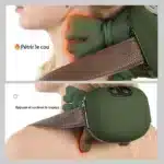 Masseur bionique chauffant sans fil pour cou et épaules