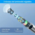 Otoscope numérique intelligent ecran IPS caméra HD