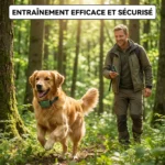 Collier de dressage electrique pour chiens avec télécommande