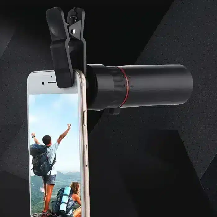 Lentille monoculaire téléscope portable de voyage pour smartphone