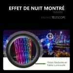 Lentille monoculaire téléscope portable de voyage pour smartphone