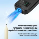Répulsif pour chiens Ultrasons intelligent