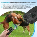 Répulsif pour chiens Ultrasons intelligent